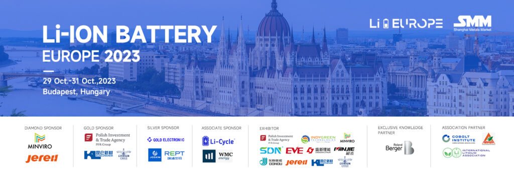 Cobalt Institute is speaking at Li-ion Battery Europe 2023